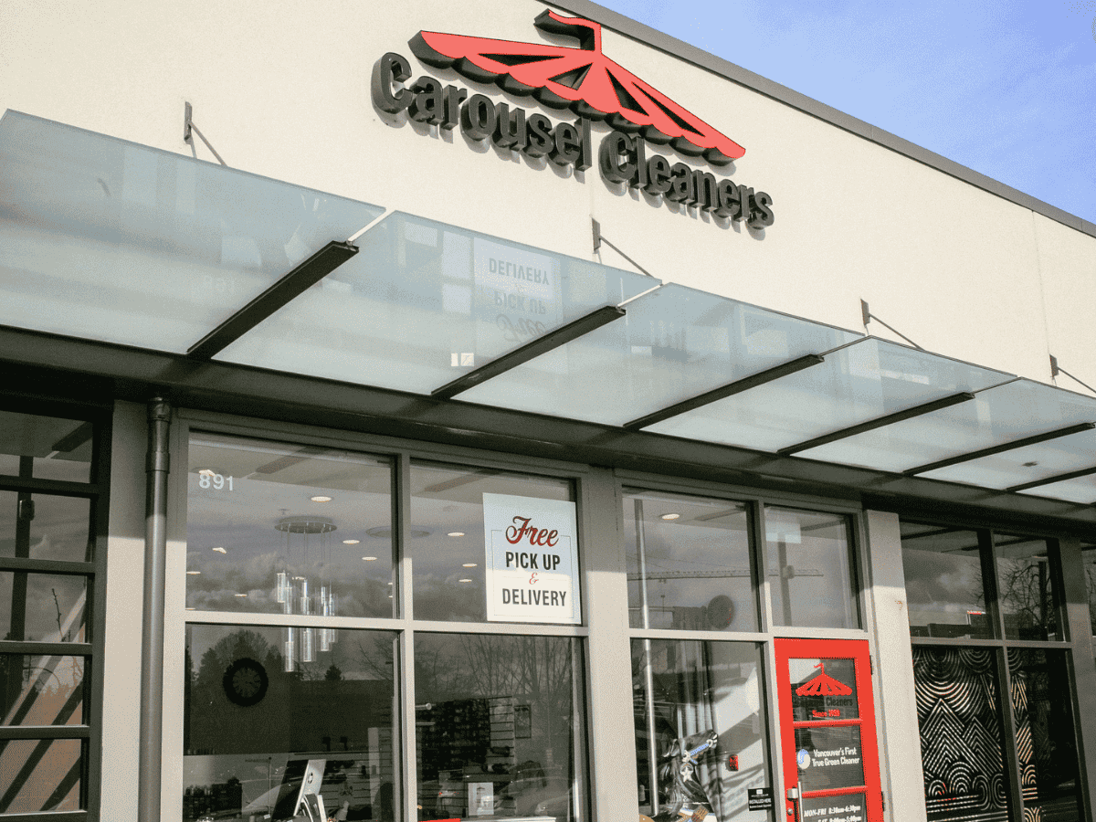 Carousel Cleaners heritage, serving Vancouver since 1950