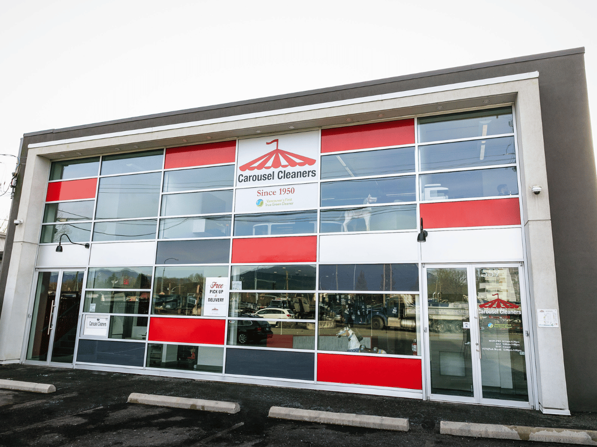 Carousel Cleaners North Vancouver store